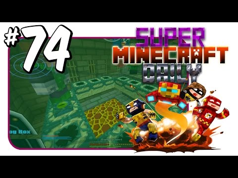 THE END PORTAL! & A Future Heroes Battle? | Super Minecraft Daily | Ep.74