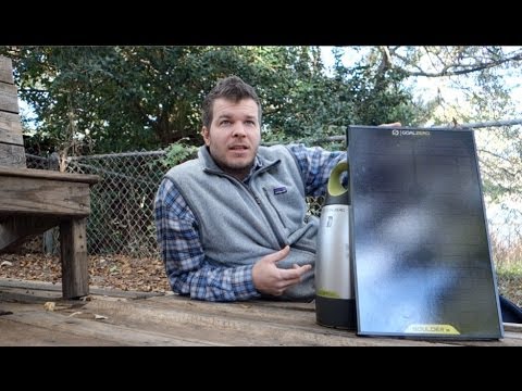 A Super Simple and Portable Solar Kit from GoalZero