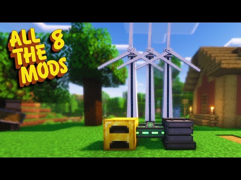 The Best Early Game Power! | All The Mods 8 EP2