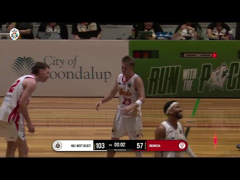 NBL1 Men | NBL1 West Select vs. Indonesia - Game Highlights