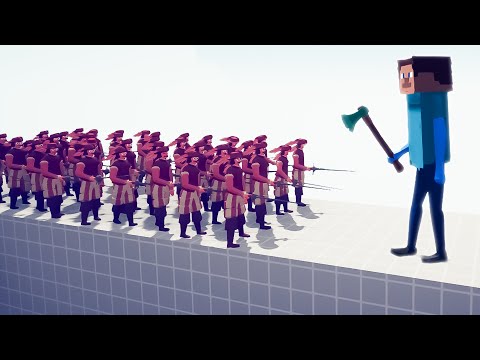 STEVE VS EVERY UNIT - 🤯🤯 Totally Accurate Battle Simulator TABS