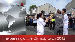 preview picture of video 'Passing Of The Olympic Torch'