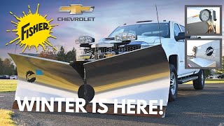 ARE YOU READY FOR WINTER FISHER PLOW & ACCESSORIES #FisherSnowPlows