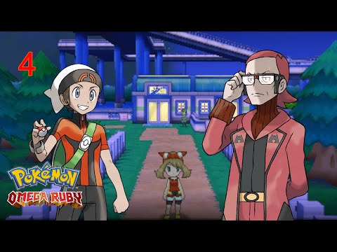 POKÉMON RUBI OMEGA STARTERLOCKE EP4: EL EQUIPO MAGMA Y BRUNO