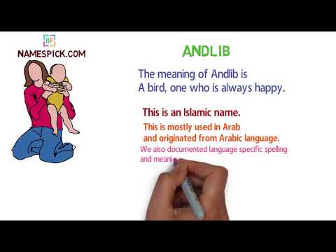 The meaning of Andlib