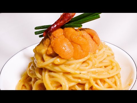 ăluxury! How to make fresh sea urchin pastaïŒă