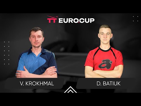 10:20 Vitalii Krokhmal - Dmytro Batiuk 18.05.2024 TT Euro.Cup Ukraine Master. TABLE 3