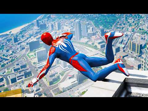 Spider Man Funny Game Moments (GTA 5 Spiderman Fails) #3