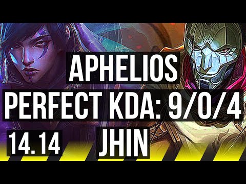 APHELIOS & Leona vs JHIN & Fiddlesticks (ADC) | 9/0/4, Legendary, 600+ games | VN Master | 14.14