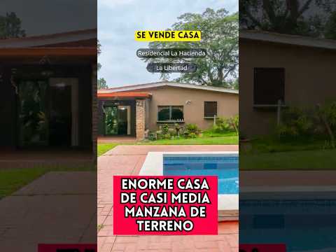 🏡 Casa con PISCINA y Jardín en San José Villanueva 🌳