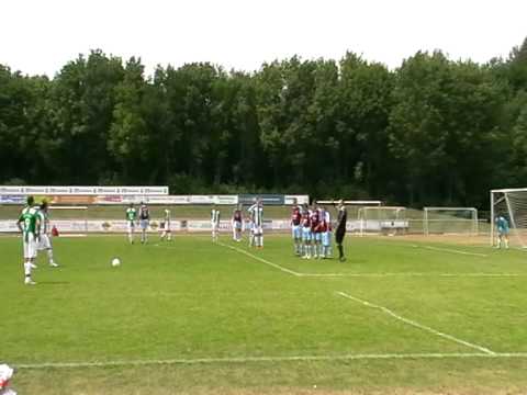 SuS Ennigerloh II - Fortuna Walstedde II (3:0) Guter Freistoß von Zabit