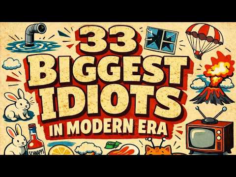 33 Biggest Idiots in Modern Era