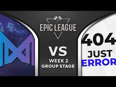 NIGMA vs JUST ERROR - EPIC LEAGUE 2020 Dota 2 Highlights