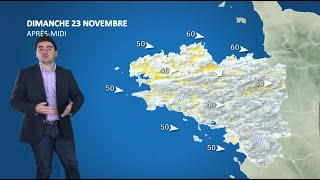 Illustration de l'actualité La météo de votre dimanche 23 novembre 2025