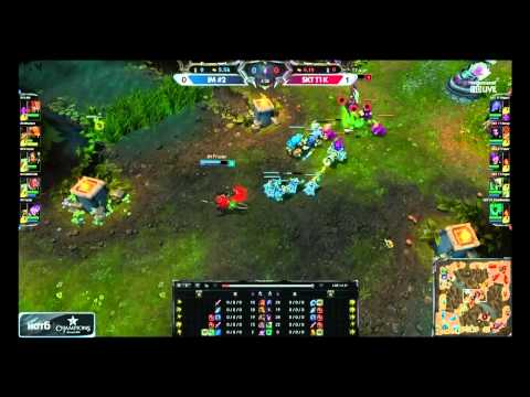 LOL CHAMPIONS SUMMER 2014 (SKT T1 K vs. IM #2) Match2