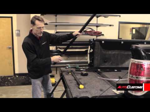 Roll & Lock M-Series Tonneau Cover Installation - 2013 Ford F-150 - AutoCustoms.com