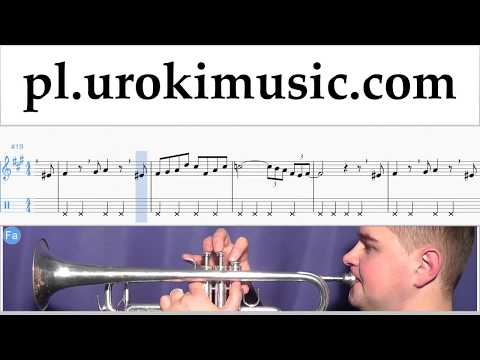 Jak Zagrać Na Trąbce The Pink Panther - Theme Song Tabulatura Lekcje Część 2 um-i463