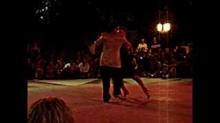 Sebastian Arce and Mariana Montes,  Buscandote, show in Sitges, 2010