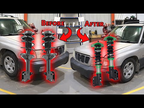 How to Install Coilovers on a 2001 Subaru Forester