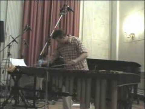 Marimba solo - Richard Szaniszlo