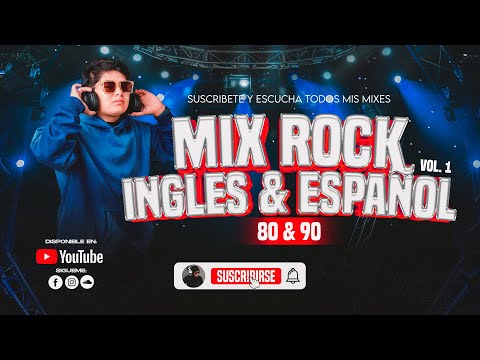 MIX ROCK Ingles & Español 🤟🏻🎸 Vol.1 (Elvis presley , Suárez , Hombre G , Héroes, etc) DJ JUNIOR