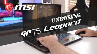 Video 0 of Product MSI GP75 Leopard / GL75 Leopard Gaming Laptop