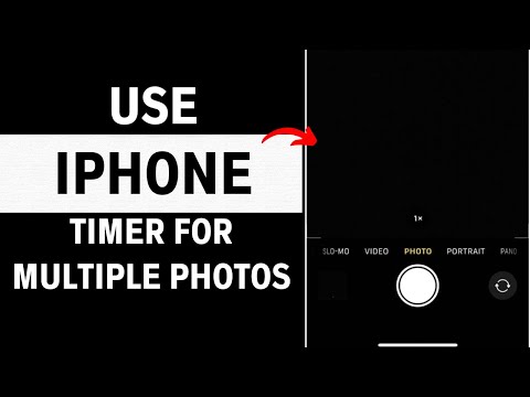 How to take multiple photos with Timer on iPhone