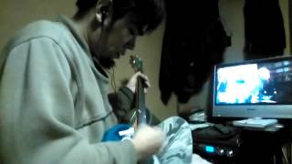 Lunachicks light as a feather guitar cover