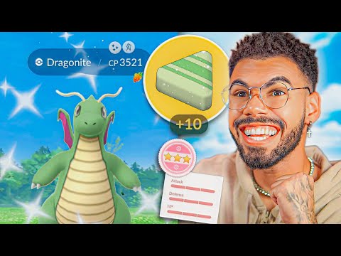 2 ANOS DEPOIS… DRAGONITE CHEGOU EM SEU PODER MÁXIMO!!! 🤯😍😧 #pokemongo