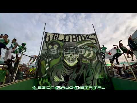 "TIFO | DEPORTIVO CALI VS ABERICA |" Barra: Frente Radical Verdiblanco &bull; Club: Deportivo Cali