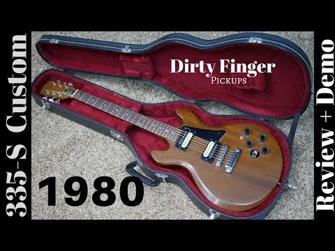 1980 Gibson Firebrand 335 S Custom Natural Mahogany Review + Demo Video