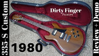 Video thumbnail for 1980 Gibson Firebrand 335 S Custom Natural Mahogany Review + Demo by The Trogly's Guitar Show