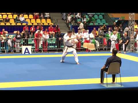 Mateusz Golomb POLAND vs Filip Szeller POLAND - Kata - European Shinkyokushin Championships 2018