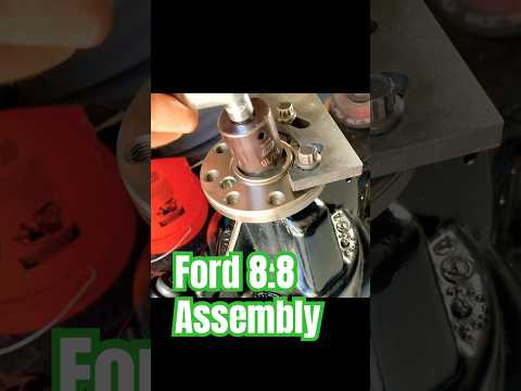 Mustang 8.8 Differential Assembly Build #gears #differential