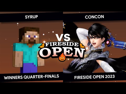 Fireside Open 2023 - Syrup (Steve) vs ConCon (Bayonetta) - Winners Quarter-Finals