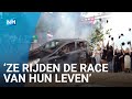 Diploma-drive through voor feestende geslaagden