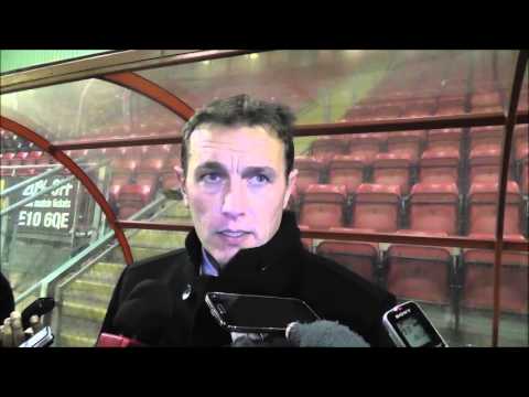 REACTION: Orient Head Coach Ian Hendon on 0-0 FA Cup Second Round draw against Scunthorpe United