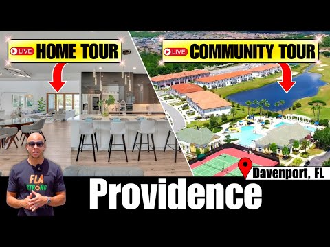 Providence in Davenport Florida | Community breakdown & GORGEOUS courtyard home