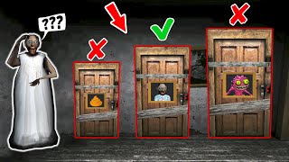 Granny vs Secret Door vs Little Grandpa vs Baldi - funny horror animation (collection 60 min.)