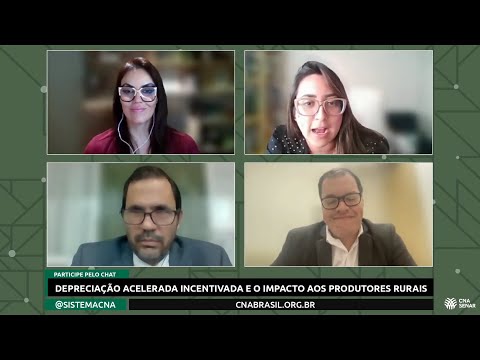Live - Panorama Tributário: depreciação acelerada incentivada e o impacto aos produtores rurais