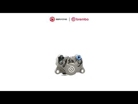 Heo Thắng Brembo P2.34 Xám Logo Bạc