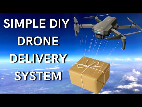 Drop Objects From Any Drone With This Simple Mechanism