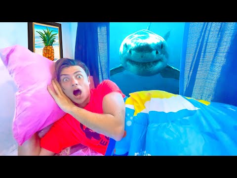 Living Under Water For 24 Hours Straight!!