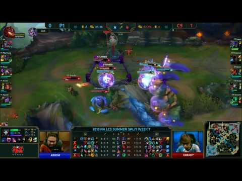 C9 vs P1 Highlights Game 2 NA LCS Summer 2017