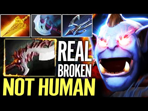 Not Human Build - Insane Right Click META Ogre Magi Dota 2