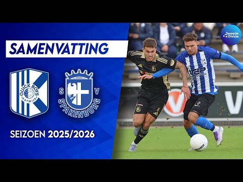 Quick Boys vs. SV Spakenburg Summary | Second Division 25/26