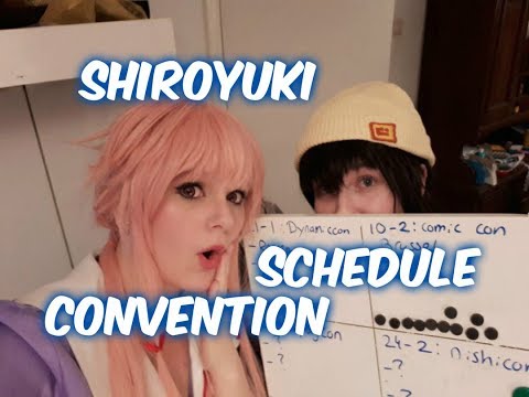 ShiroYuki convention schedule