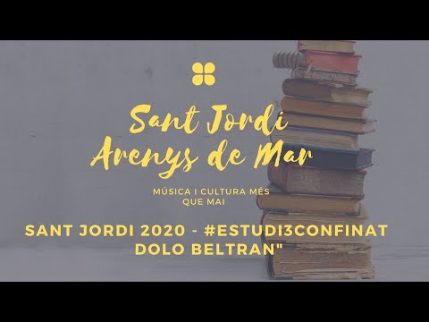 Sant Jordi 2020 - #Estudi3confinat - Dolo Beltran