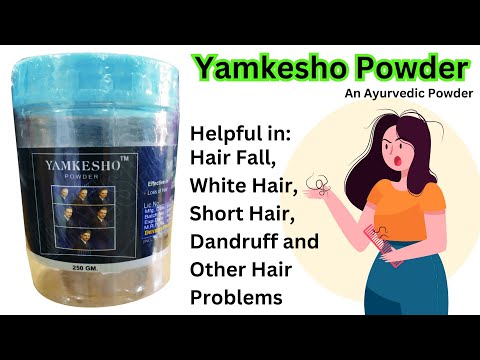 Yamkesho powder, ayurvedic powder for hairfall, white hair, ...