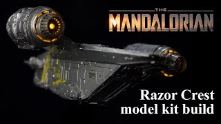 Bandai Razor Crest lighted model build